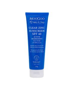 Moogoo - Baby Clear Zinc Sunscreen SPF40 120g