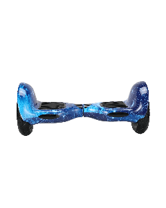 Electric Hoverboard – 10 inch – Blue Galaxy Style + LED lights [Free Carry Bag & Bluetooth]