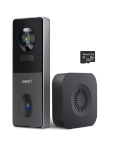 Arenti Ultra HD 3MP/2K Wire-free Battery Powered Video DoorBell
