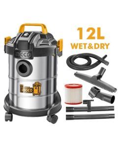 VC14122 INGCO vacuum cleaner 12L WET and DRY