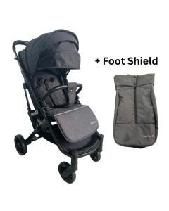 The Glide - Premium Travel Compact Stroller with Foot Cover