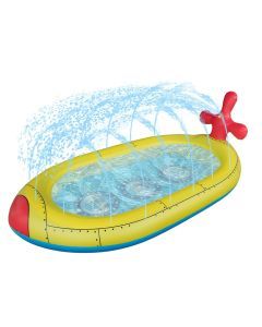 3-in-1 Submarine Inflatable Splash Pad Sprinkler Pool
