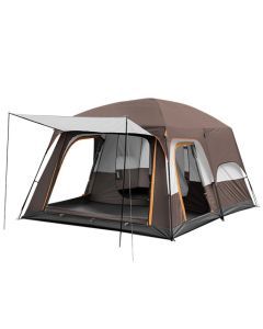 Camping Tent For 5-8persons 310x220x190cm Coffee
