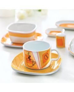 Tea set - Orange (12pcs)