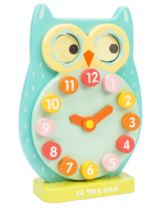 Petilou Blink Owl Clock