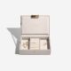 Stackers Taupe Mini Jewellery Box with Lid