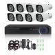 4.0MP POE Outdoor CCTV Security Camera System