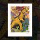 “Dance of The Hooligans – Religion” (panel 2) signed giclee print by Dick Frizzell