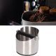 Coffee Knock Box Espresso Grinds Waste Container Tamper Bin Stainless Steel