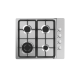 Midea 60cm Gas Cooktop Stainless Steel 60G40ME403-SFT