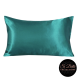 Turquoise Satin Pillowcase
