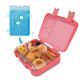 Kids Bento Lunch Boxes with Removable Ice Pack Pink