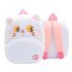 Toddler & Daycare Backpack-White Cat