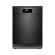 Toshiba 15 Place Settings Freestanding Dishwasher With UV Light & Auto Open DW-15F3(BS)-NZ