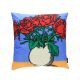 Red Roses Cushion Cover by Dick Frizzell