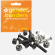 Enjoi Gender Bender Single Pack Hardware -7/8