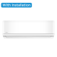 Midea Aurora 2.5KW Heat Pump / Air Conditioner Hi-Wall Inverter with Wifi control - With Installation