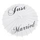 Wedding White Paper Umbrella