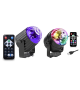 2Pcs Combo Disco Ball Party Lights and UV Black Disco Lights Music Activated