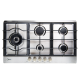 Midea 90cm Gas Cooktop Stainless Steel 90G50ME005-SFL