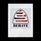 Behave (White) - Limited Edition Screenprint by Weston Frizzell