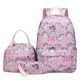 Pink Unicorn School Bag Set