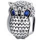 925 Sterling Silver Charm - Wise Owl