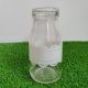 Glass Mini Milk Bottle - doily / lace (IM)
