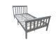 DS Hampshire Bed Frame Single Grey