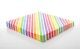 Rainbow stripe lunch napkins