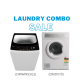 Hygiene Life Washer & Dryer Package  - DMDV70+DMWM55G2