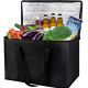 Large Insulated Grocery Shopping Food Delivery Bag