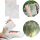 100pcs 15x10cm Reusable Polyethylene Mesh Net Fruit/Vegetable Protection Bags