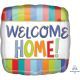 Welcome home square foil balloon