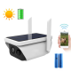 SOLAR and battery powered wireless security camera free batteries with 32GB card G3