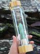 Green Aventurine Crystal Elixir Water Bottle (Bamboo)