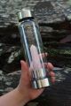Rose Quartz Crystal Elixir Water Bottle (Stainless Steel)