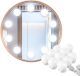 DS BS Vanity Mirror Lights Kit -10 Dimmable Light Bulbs -3 Color Model