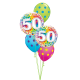 Fabulous Birthday 50 BALLOON BUNCH