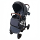 2 IN 1 four-wheel baby stroller Black IN STOCK