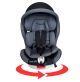 The Luxe - Baby 360 Rotatable Car Seat with ISOFIX and Sunshade for 0-12 years