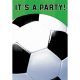 Soccer 'It's a Party' invitations