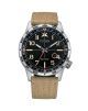 Gent's Aviator Style Eco-Drive With Canvas Strap
