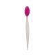 Nose Clean Blackhead Removal Silicone Brush Tool - Rose Red