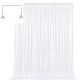 3M x 3M White Curtain Backdrop + Stand