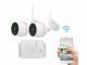 include 32GB storage Wireless security camera system NVR 2 cameras