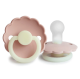 Frigg - Daisy Silicone Pacifier Glow in The Dark Twin Pack