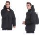3XL Mens Electric Heated Jacket Thermal Coat Outwear Washable Winter Warmer