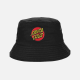 Santa Cruz Classic Dot Patch Youth Bucket Hat - Black