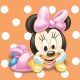 Minnie Mouse 1st Birthday beverage napkins